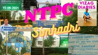 NTPC Simhadri | Вишакхапатнам | Вид на завод и въезд в посёлок | Супертепловая электростанция
