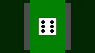 Random Die / Dice Value Generator Video (One / 1)