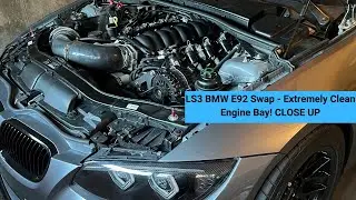 LS3 BMW E92 - Super Clean Swap! Engine Bay is Perfect! 6.2 L V8 German Corvette
