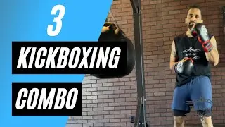 Kickboxing Combo - 3 #TheWarrior #shorts #kickboxing #combo