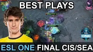 ESL One Birmingham 2018 Major BEST PLAYS GRAND FINAL CIS/SEA Highlights by Time 2 Dota #dota2