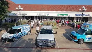 We Gave Away 600 Backpacks & 200 Pair Of Shoes For **FREE** To The Community