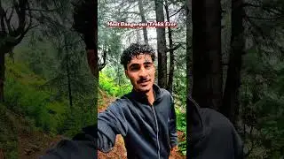bear Attack In Jungle while trekking 😭💯#travel #attack#wildlife