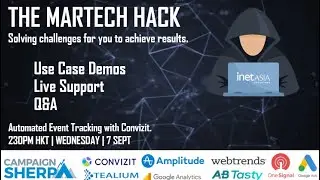 Inetasia | The MarTech Hack | Automated Event Tracking with Convizit