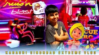 Vlog | sindbad Wonderland extreme dolmen mall clifton | All New Soft Play