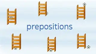 Englisch lernen: prepositions (Lernvideo für die Grundschule)