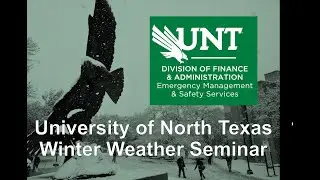 UNT Winter Weather Seminar 2024