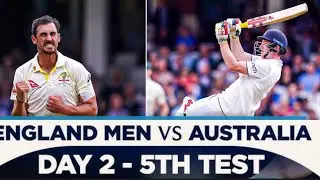 Aus vs eng 5th test day 2 highlights! ENG vs AUS 5th test day 2 highlights