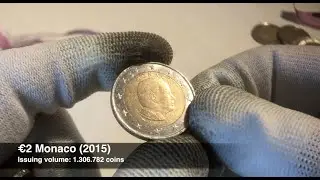 2 Euro Coin Roll Hunt | &euro;2 Monaco (2015) | CRH #90