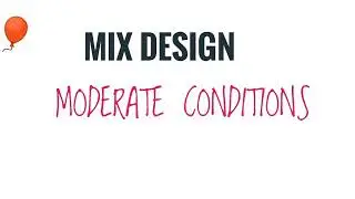 Mix Design For Moderate Conditions | Malayalam | M30 Mix