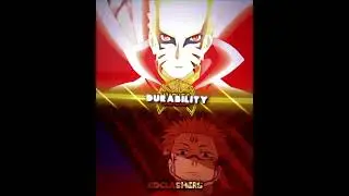 Naruto vs Gojo and Sukuna