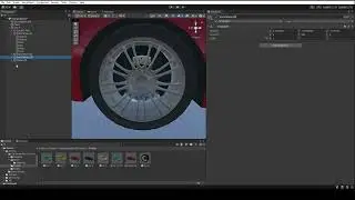 Drive In VR  - Grouping Separated Wheel Meshes