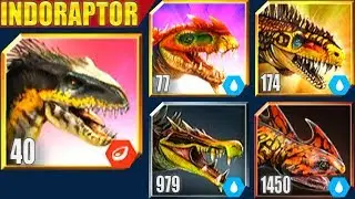 INDORAPTOR vs PRESTOSUCHUS vs KOOLASUCHUS vs GORGOSUCHUS vs KAPROSUCHUS | JURASSIC WORLD THE GAME