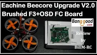 Eachine Beecore Upgrade V2 0 Brushed F3+OSD FC Board review