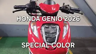 HONDA GENIO TERBARU 2026 FARIAN VIBRANT TRI-TONE TIPE CBS SPECIAL COLOR II TAMPIAL YANG SANGAT MEWAH