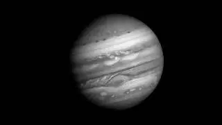 Jupiter rotation from NASA spacecraft Voyager 1.