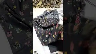 Комплект из трех платьев Agha Noor Lawn с цифровым принтом
