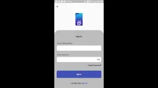 Flutter login page ui with source code