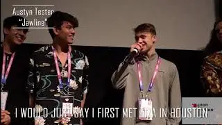 Jawline world premiere at Sundance with Austyn Tester, Jovani and Julian Jara