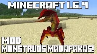 Minecraft 1.6.4 MOD MONSTRUOS MADAFAKAS!