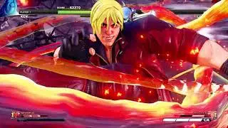 Ken's Street Fighter V Arcade run Gameplay