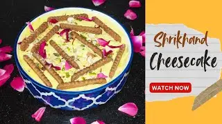 Desi Shrikhand Cheesecake recipe/trending recipe/viral recipe 