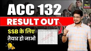 ACC 132/SCO 57/MED(NT) Result Out | Army Cadet College Result | ACC SSB Interview Preparation