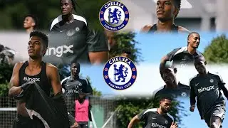 Chelsea final training ahead of Premier League clash against Crystal Palace 
