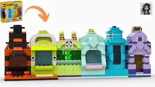 RAINBOW HOUSES Lego classic 11043 ideas How to build