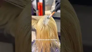 Evde a&ccedil;ıcı ile sa&ccedil;ımı nasıl mahvettim🤦🏼&zwj;♀️ #youtubeshorts #shortvideo #sa&ccedil;boyama #haircolor