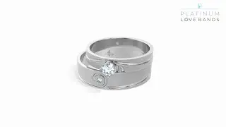 A Magical Duet I Platinum Love Bands I New Seasons Collection