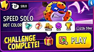 speed solo hot color crystals solo challenge | match masters | hot color solo today 