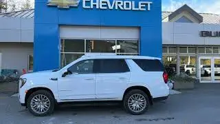 White 2023 GMC Yukon Denali Review   - Wolfe Canmore