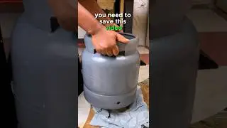 Do this so you don&rsquo;t run out of gas when cooking. 💯effective and safe