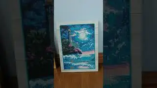 Framing ideas and completed diamond paintings