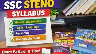 SSC Stenographer Syllabus 2026 | Complete Syllabus + Strategy | Grade C & D