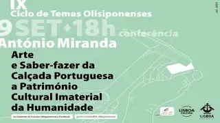 Arte e Saber-fazer a Calçada Portuguesa a Património Cultural Imaterial da Humanidade
