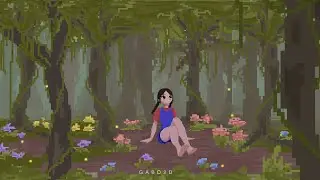 Pixel art  Forest | Speed Paint