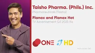 Flanax and Flanax Hot TV Ad Q3 2025 15s with Vic Sotto and Iza Calzado (Philippines) [CC/HD]