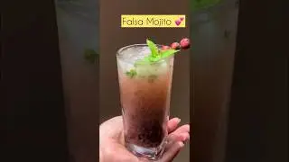 Thursday Drink : &ldquo; Falsa Mojito&rdquo; 💜. Subscribe my channel for more quick recipes 💜