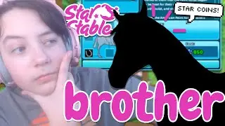MY BROTHER BUYS HORSES 😖 IN STAR STABLE!
