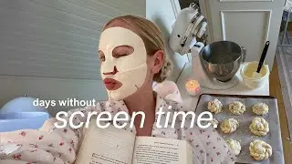 less screen time, more hobby time (vlog)