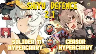 Shiyu Defence 2.1 | M1 Solider 11 Hypercarry & M0 Ceasor Hypercarry | Zenless Zone Zero 
