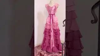 Recreating Hermione&rsquo;s Yule Ball Gown ✨ #shorts