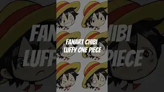 Fanart Luffy #chibi #chibistyle #speedart #onepiece #fanartanime #luffy #luffyfanart #speedpaint