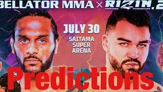 Bellator MMA Vs Rizin 2 McKee Vs Pitbull Full Card Prediction
