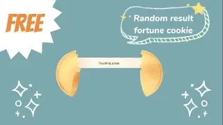 FREE Vtuber Asset: Random result fortune cookie