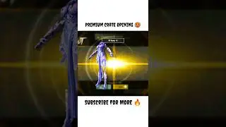 Bgmi New Premium Crate Opening 🥵 New Tricks & Tips🔥Free Premium Crate Opening #bgmi #pubgmobile