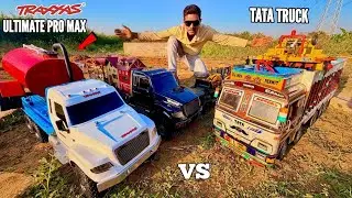 World&rsquo;s Most Powerful RC Truck Transporting Agriculture 