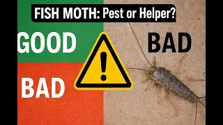 Fish Moth Facts: The Good & The Bad About Silverfish!
